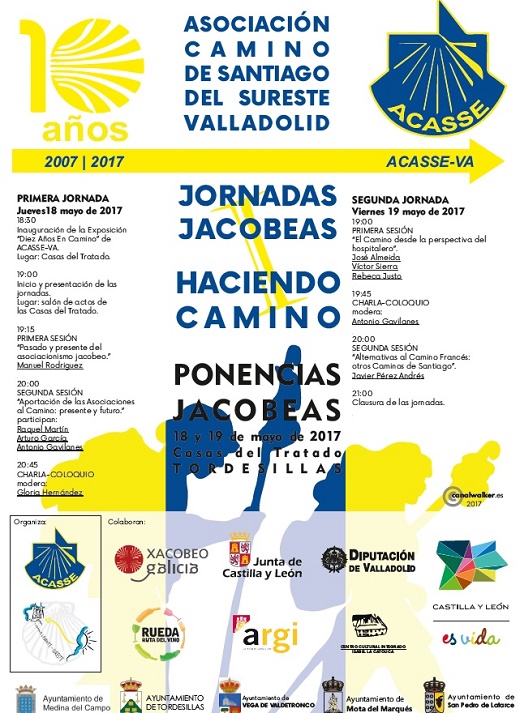 Cartel Jornadas Jacobeas Haciendo Camino